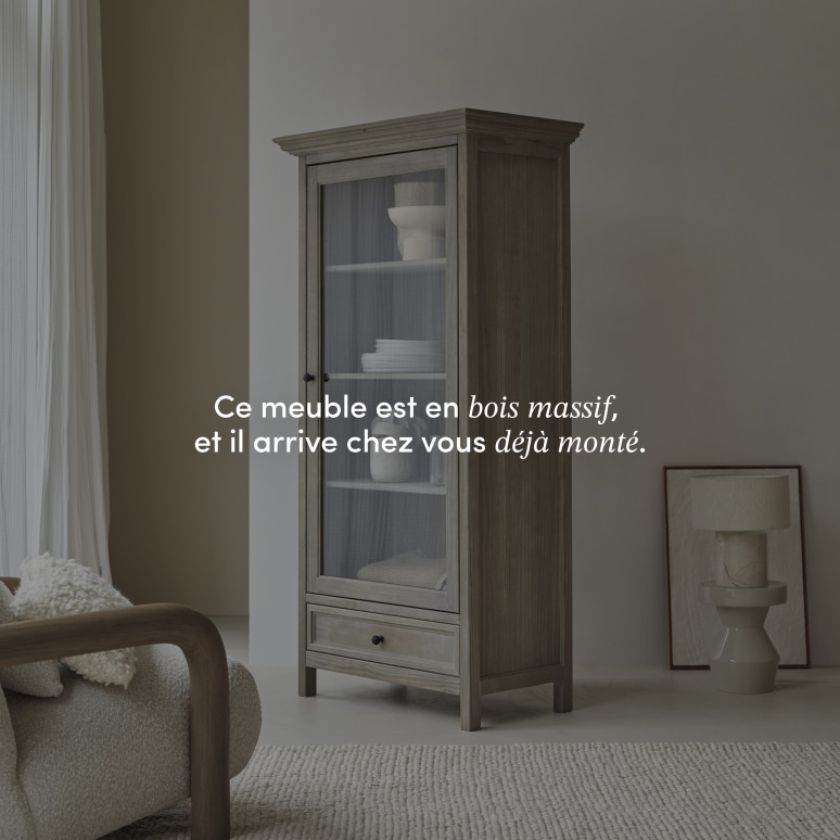 Masha - Vaisselier en pin massif 