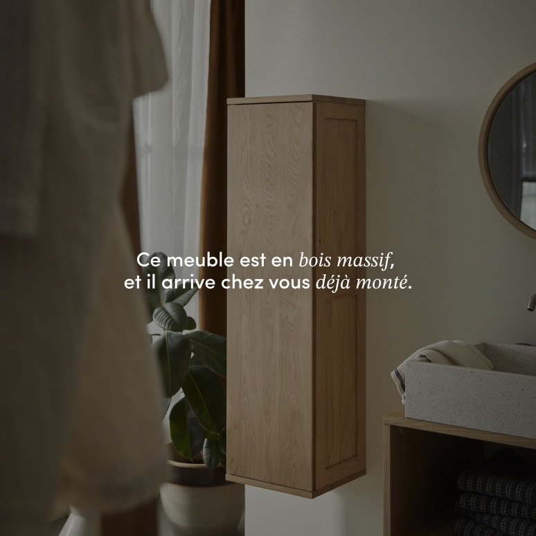 Jacob - Colonne en chêne massif