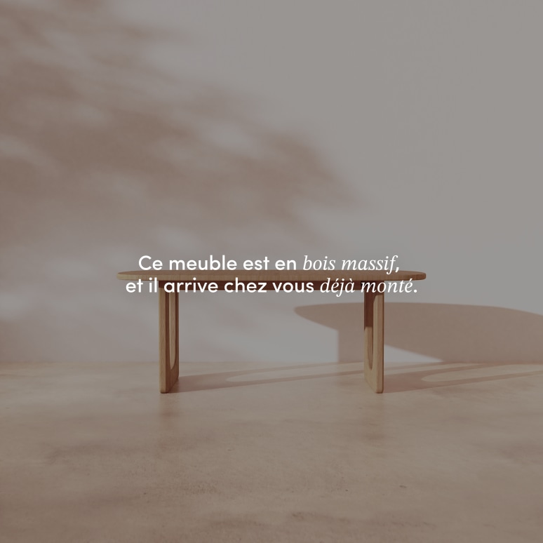 Mattia - Table extensible en chêne massif 8-14 pers.