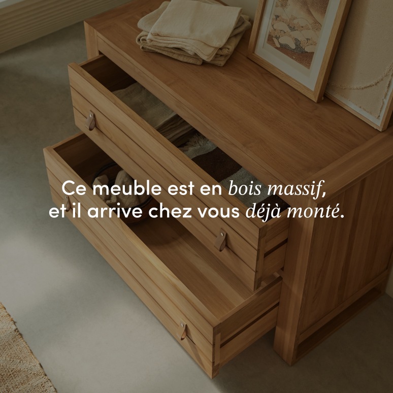 Minimalys - Commode en teck massif