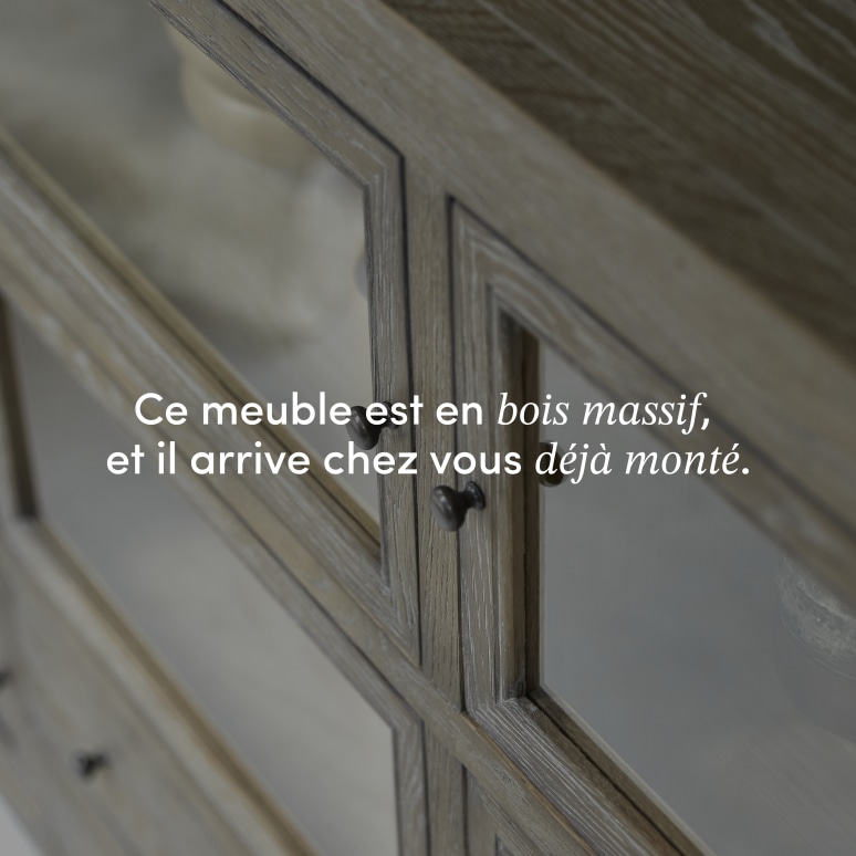 Pablo - Buffet en chêne 220 cm