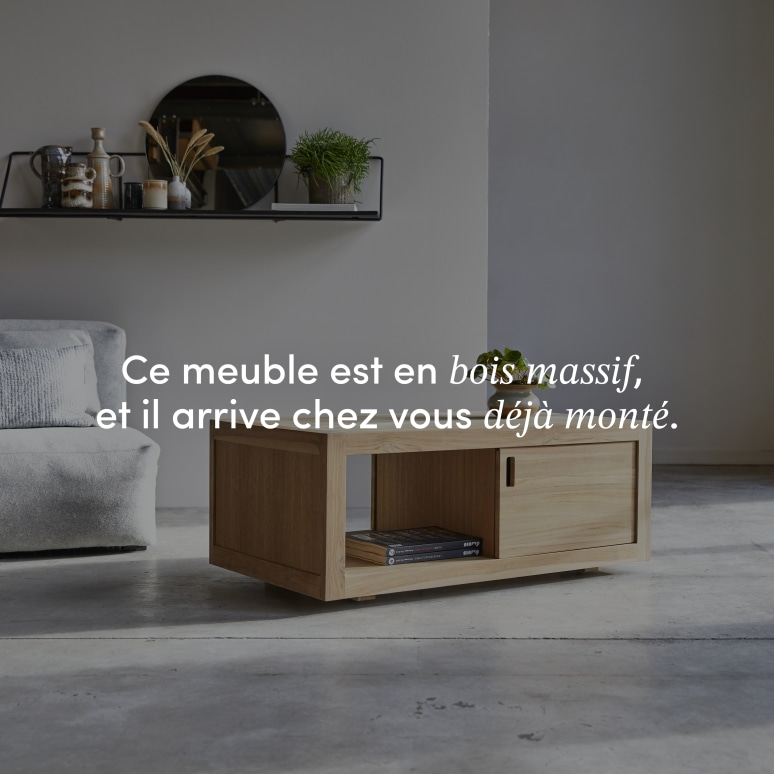 Adam - Table basse en teck