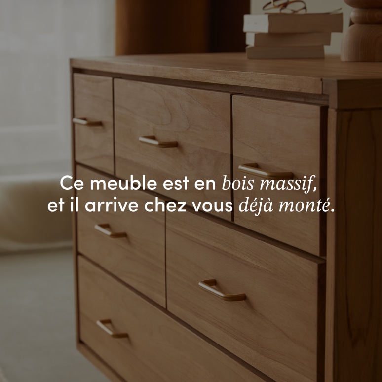 Kort - Commode enfant en teck massif