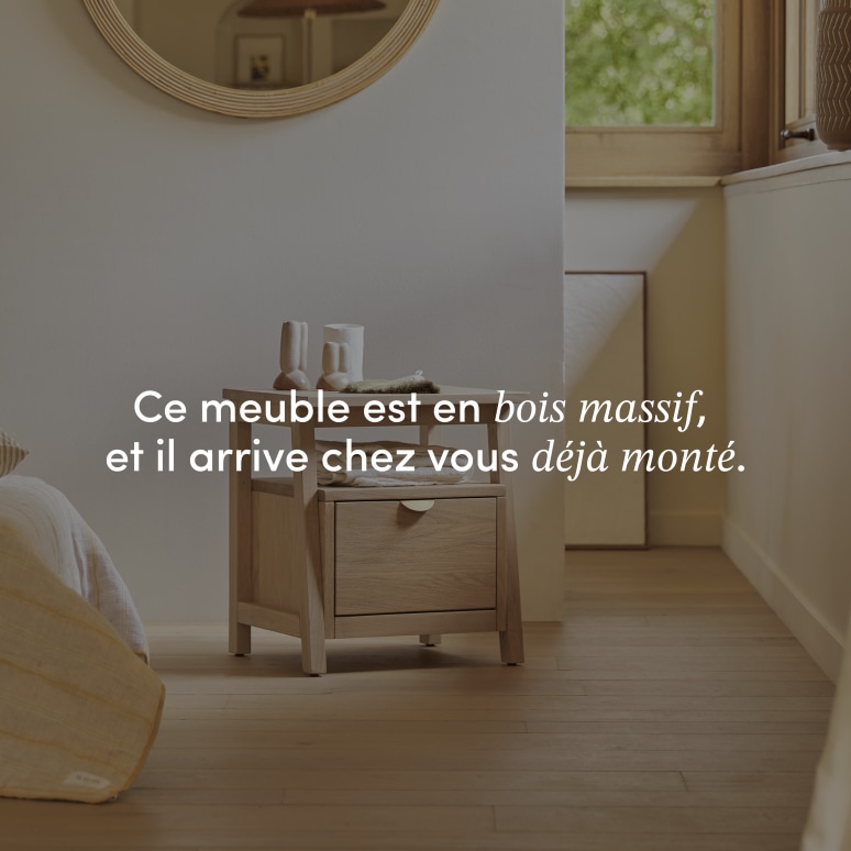 Pola - Chevet en chêne massif