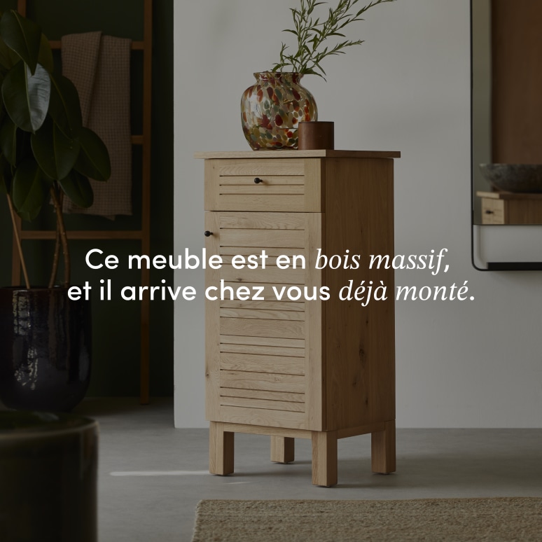 Soho - Elément bas en chêne massif