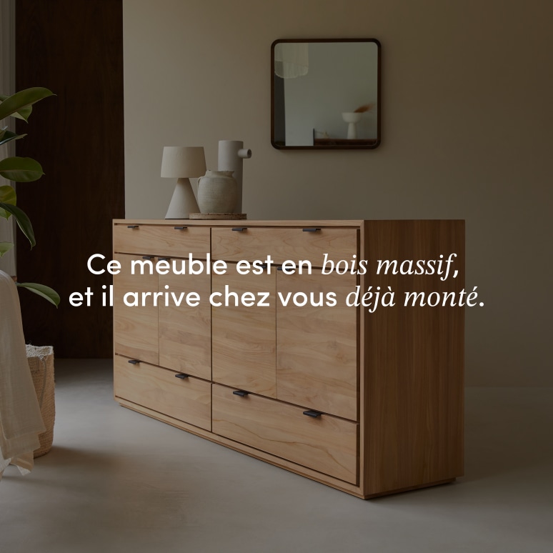 Senson - Buffet en teck massif 200 cm