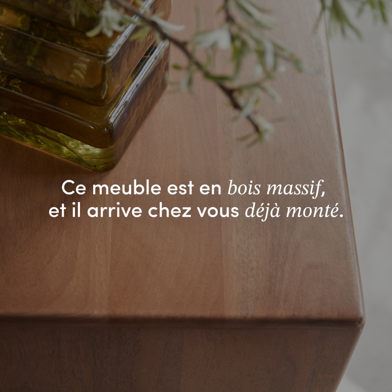 Gabrielle - Buffet en manguier massif 150 cm