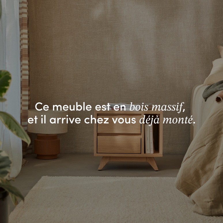 Esmée - Chevet en chêne massif