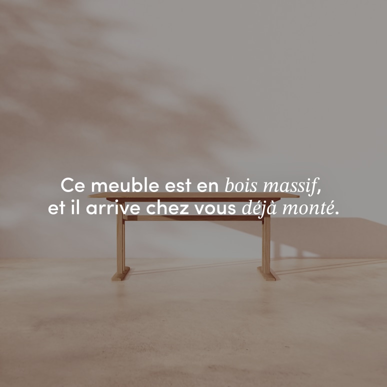 Jonas - Table extensible en chêne massif 6-12 pers.