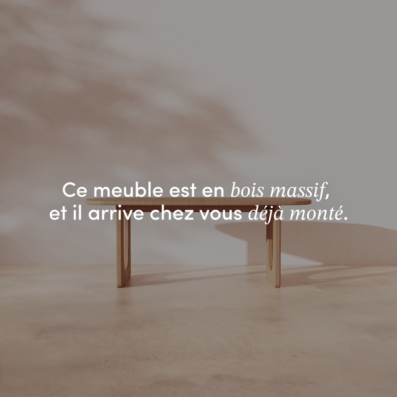 Mattia - Table extensible en chêne massif 8-14 pers.