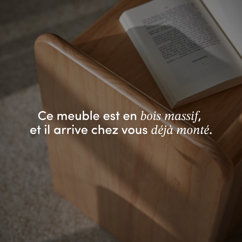 Alfie - Chevet en pin massif