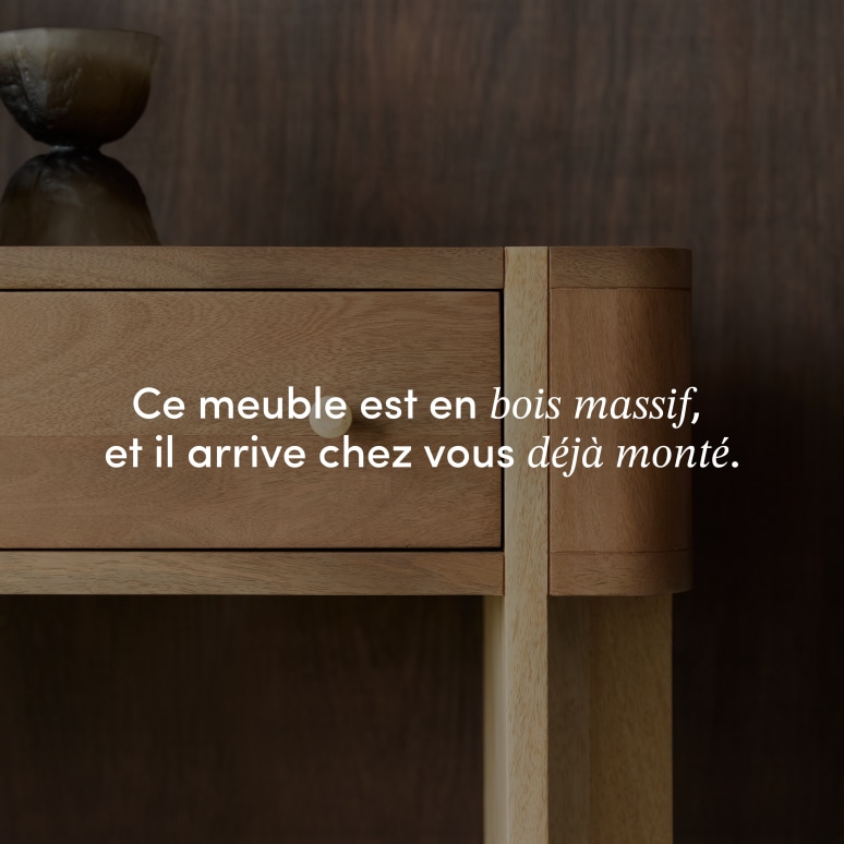 Gaya - Console en manguier massif