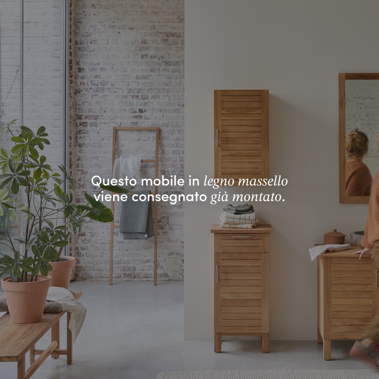 Soho - Mobiletto in teak massello