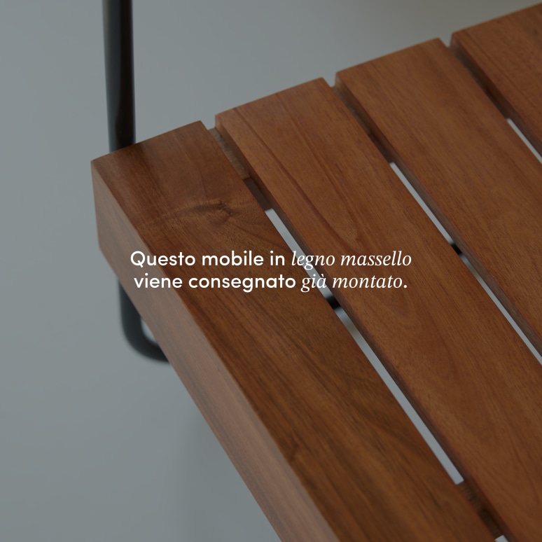 Key Wood - Poltrona in legno di acacia massello