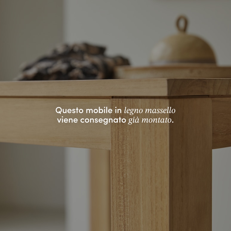 Eden - Tavolo in teak massello 2-4 persone