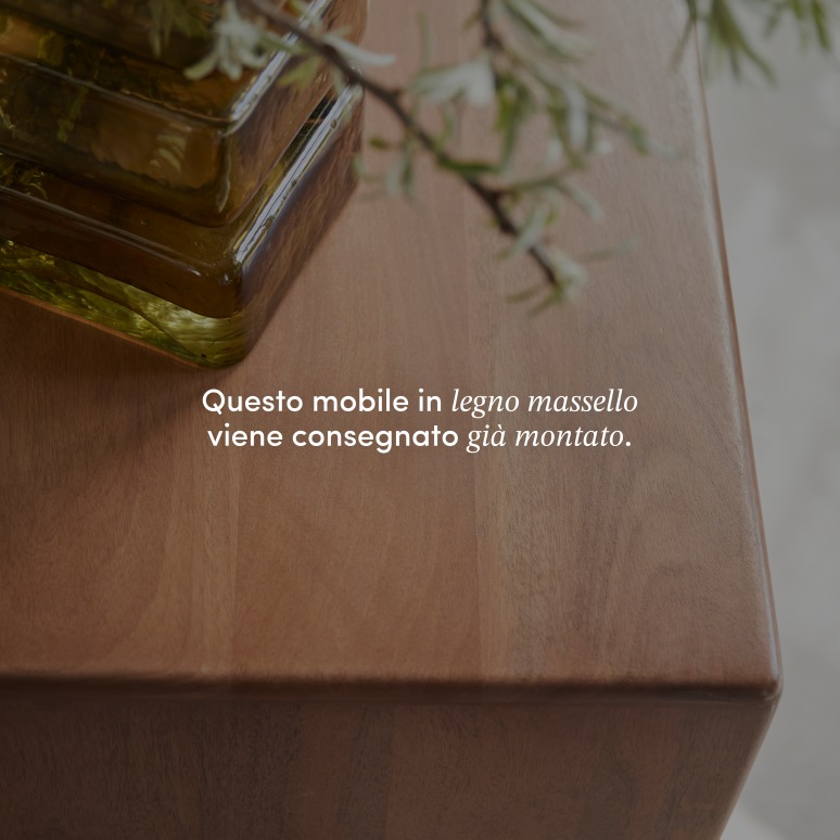 Gabrielle - Credenza in legno di mango massello 150 cm