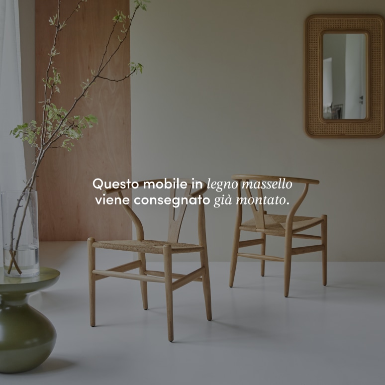 Blaise - Sedia in teak massello e corda