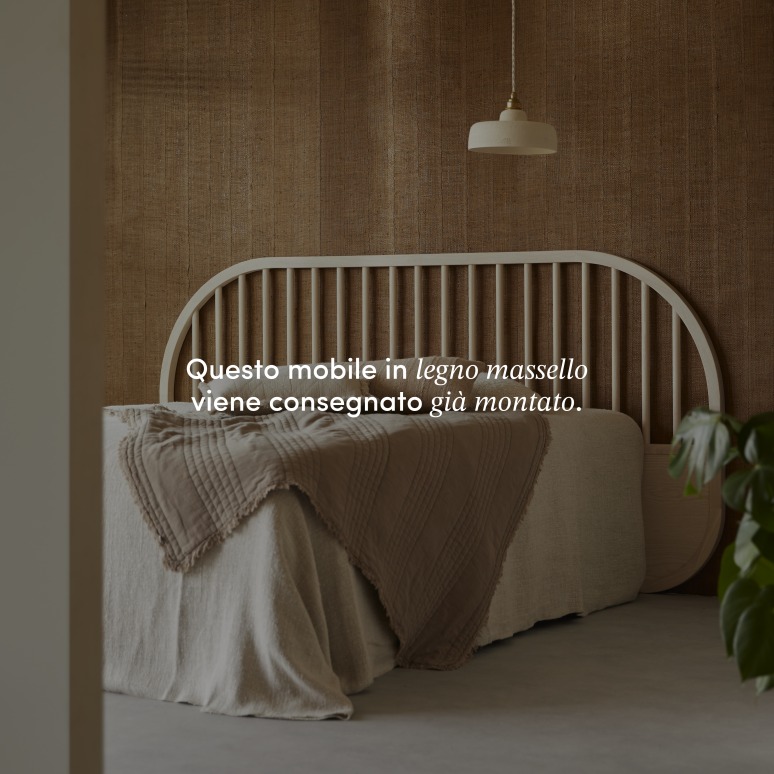 Théodore - Testiera in frassino massello 220 cm