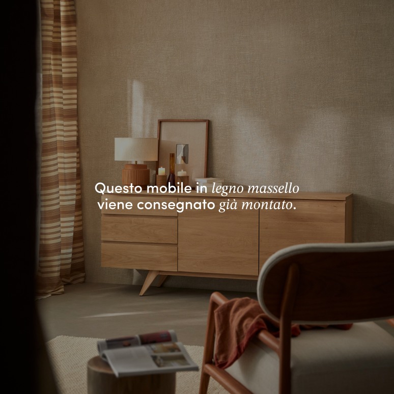 Esmée - Credenza in rovere massello 180 cm