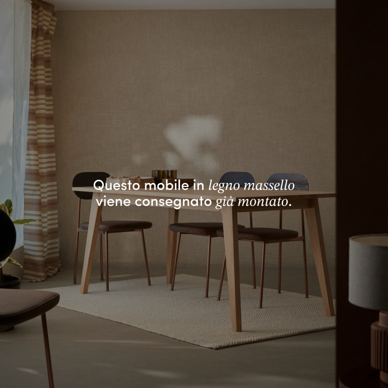 Esmée - Tavolo in rovere massello 6-8 persone