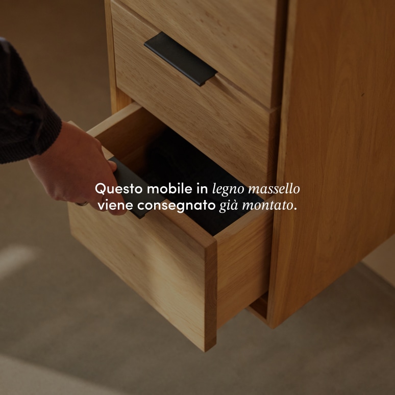 Senson - Colonna in rovere massello