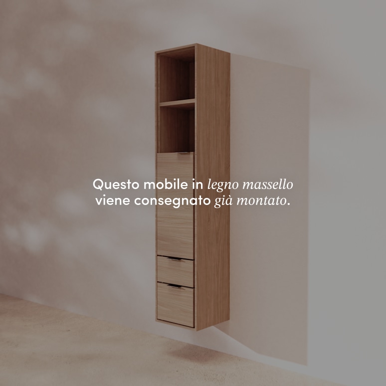 Senson - Colonna in rovere massello