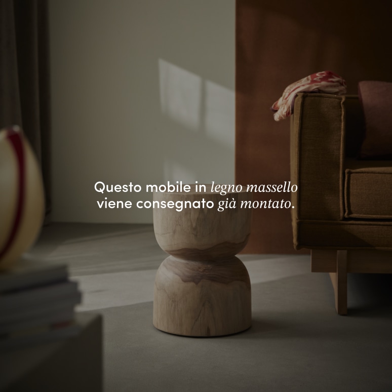 Mare - Tavolino da divano in teak massiccio