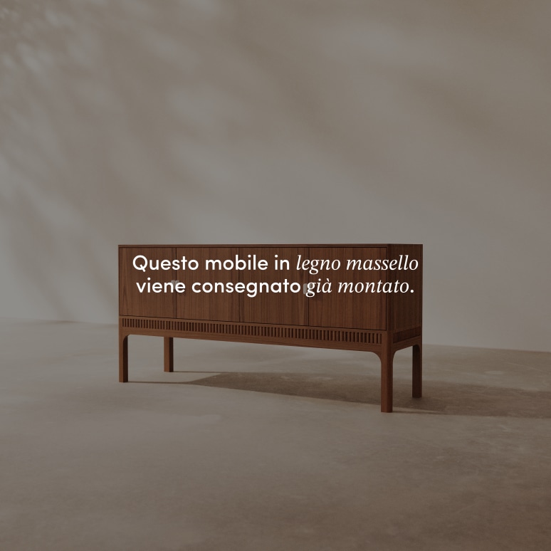 Pippa - Buffet e credenze in acacia massello 160 cm