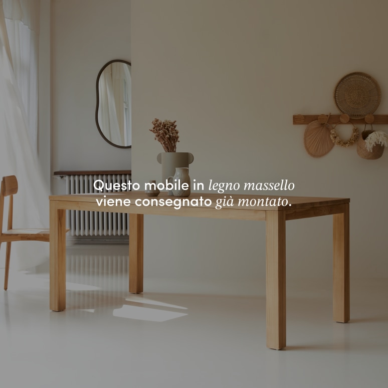 Eden - Tavolo in teak massello 6/8 pers.