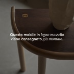 Opéra - Consolle in rovere massello