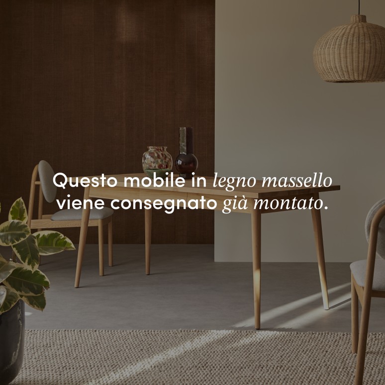 Jonàk - Tavolo in teak massello 6/8 pers.