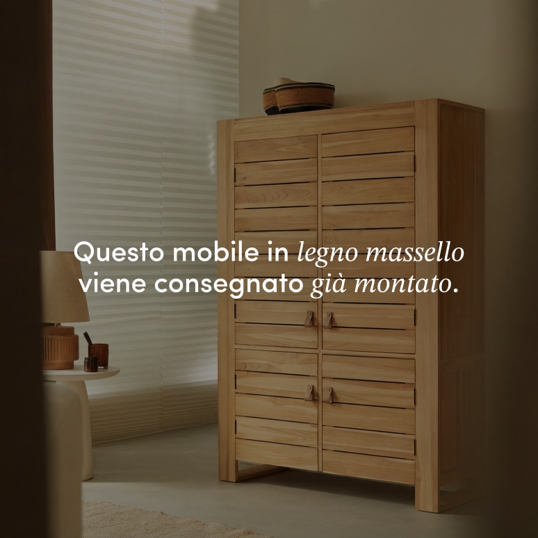 Minimalys - Armadio in teak massello