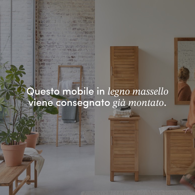 Soho - Mobiletto in teak massello