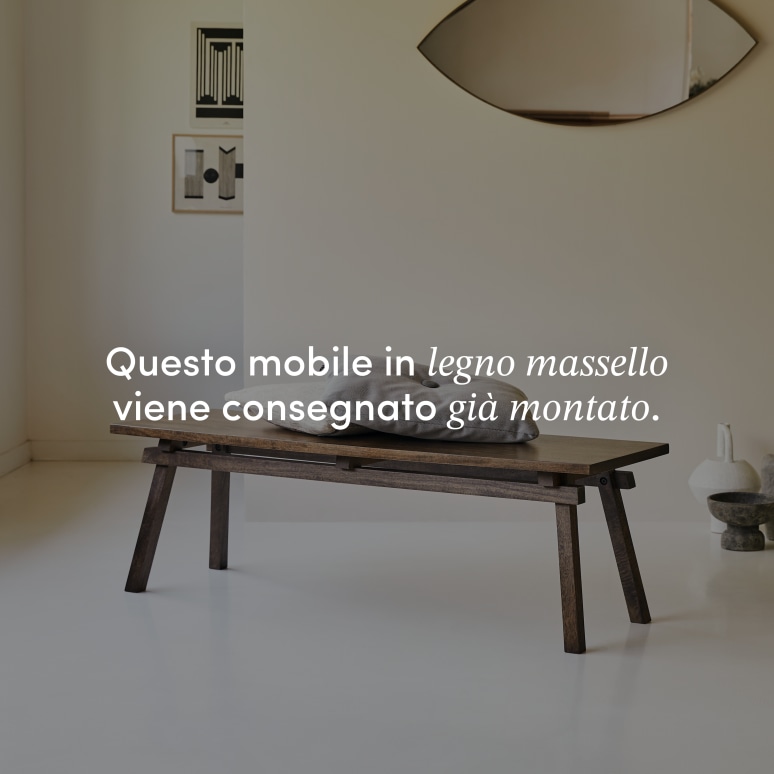 Arko - Panca in legno massello di mango