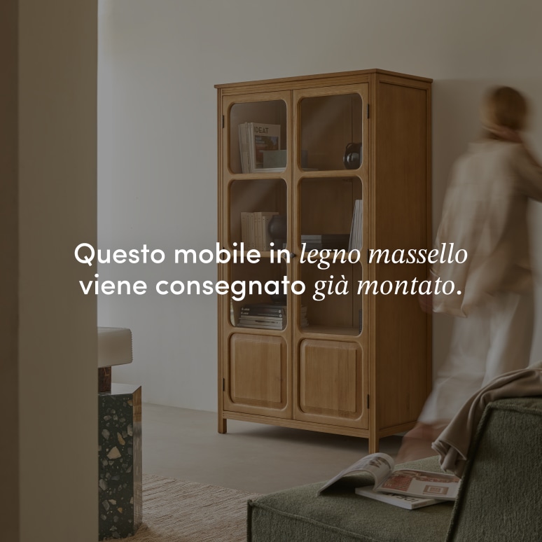 Marthe - Biblioteca in rovere massiccio
