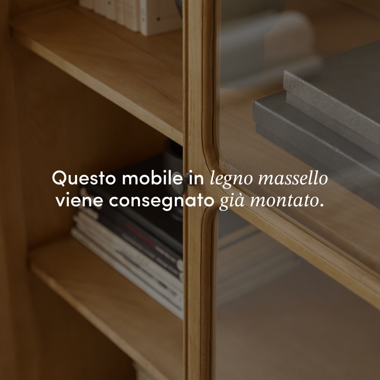 Marthe - Armadio d’ingresso in rovere massello