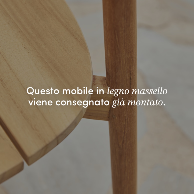 Francia - Sedia da giardino in teak massello