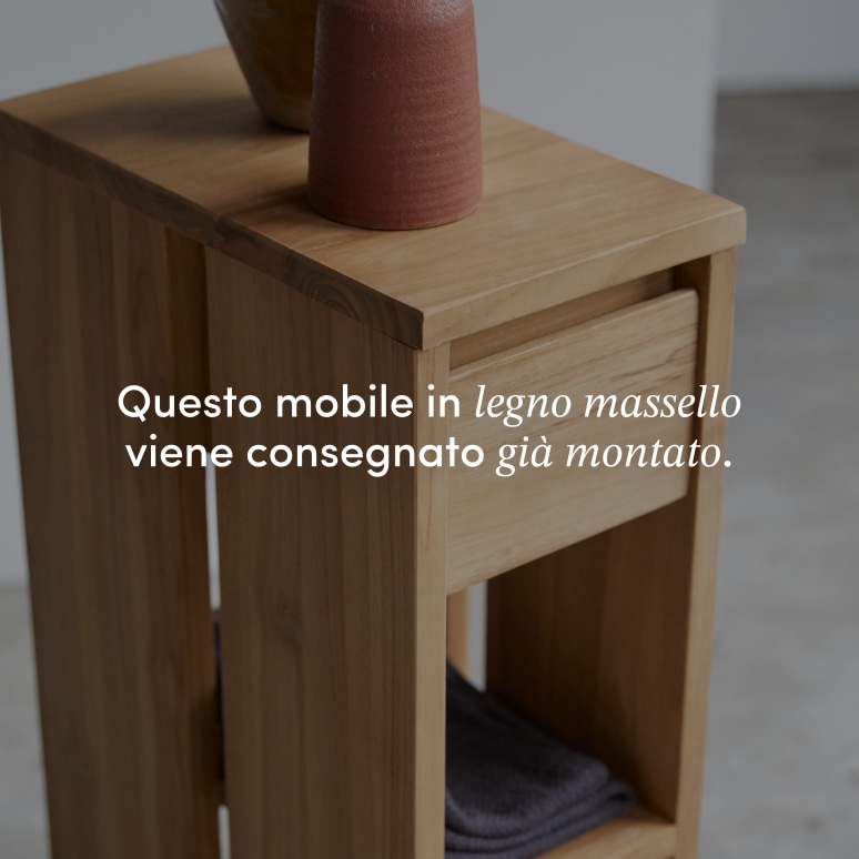 Eden - Tavolino in teak massello