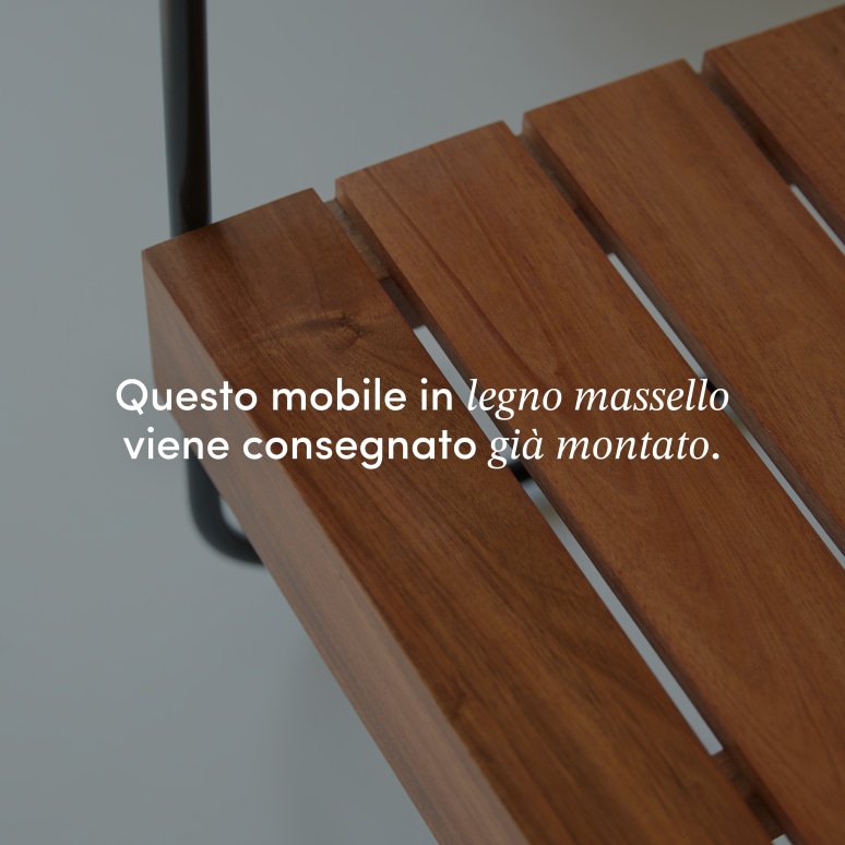 Key Wood - Poltrona in legno di acacia massello