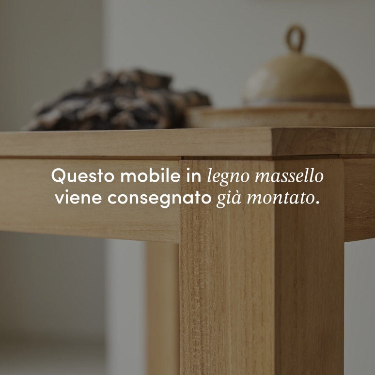 Eden - Tavolo in teak massello 2-4 persone