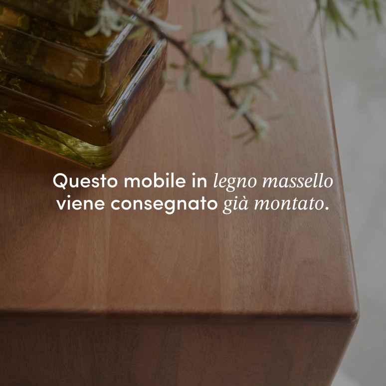 Gabrielle - Credenza in legno di mango massello 150 cm