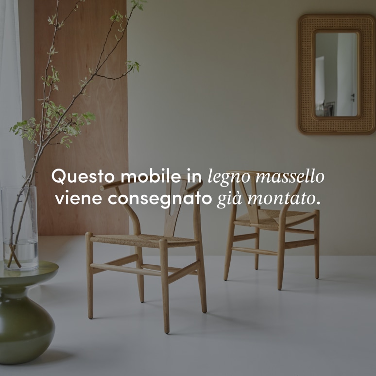 Blaise - Sedia in teak massello e corda