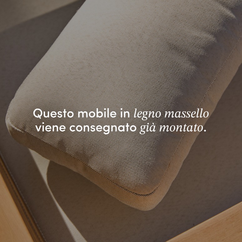 Noah - Sedia da giardino in teak massello