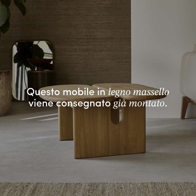 Sophia - Tavolino in rovere massello