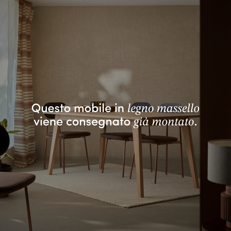 Esmée - Tavolo in rovere massello 6-8 persone