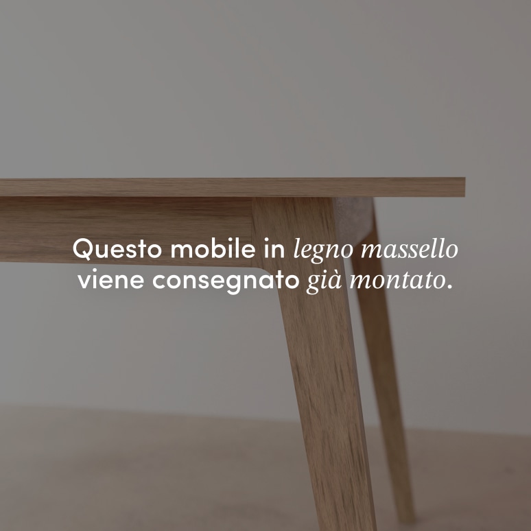 Esmée - Tavolo allungabile in rovere massello per 6-12 persone