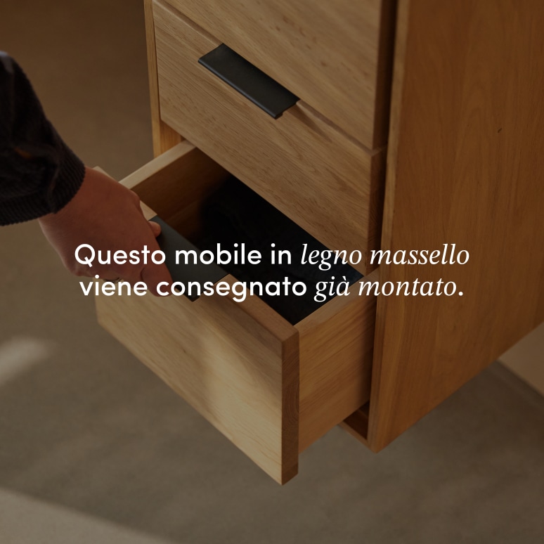 Senson - Colonna in rovere massello