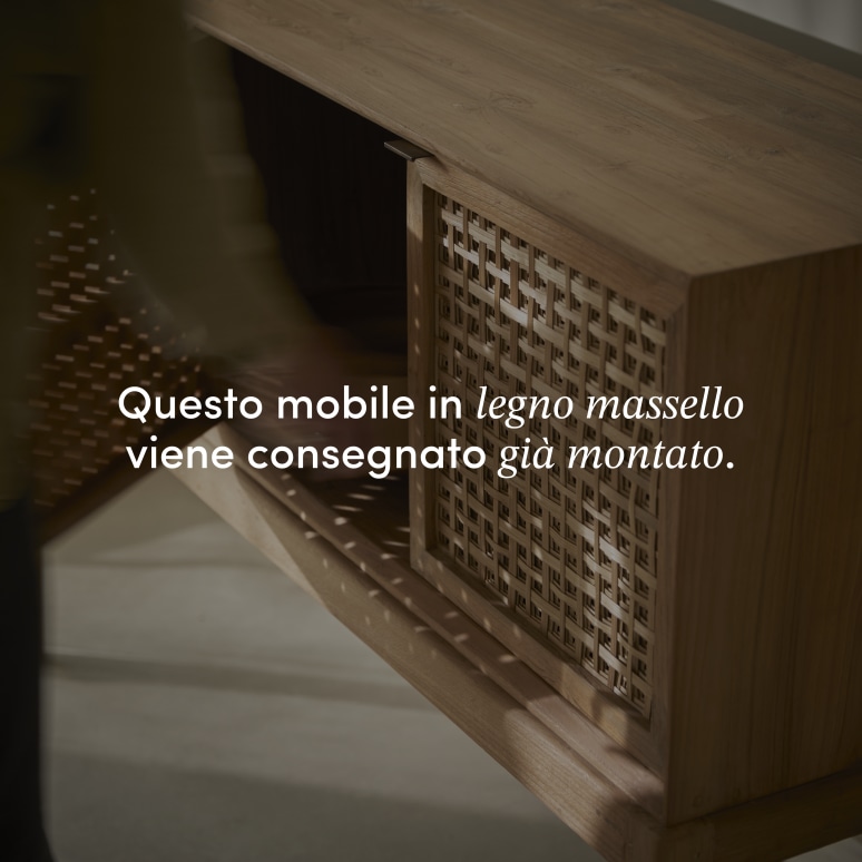 Tridi - Credenza in teak massello riciclato 150 cm