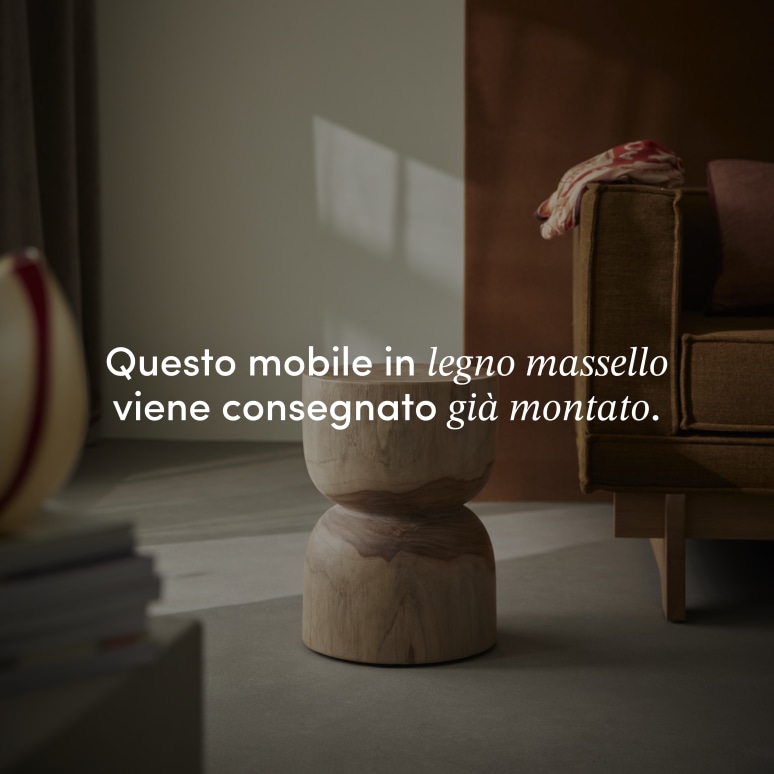 Mare - Tavolino da divano in teak massiccio