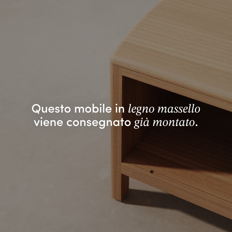 Celestine – Mobile TV in mogano 130 cm